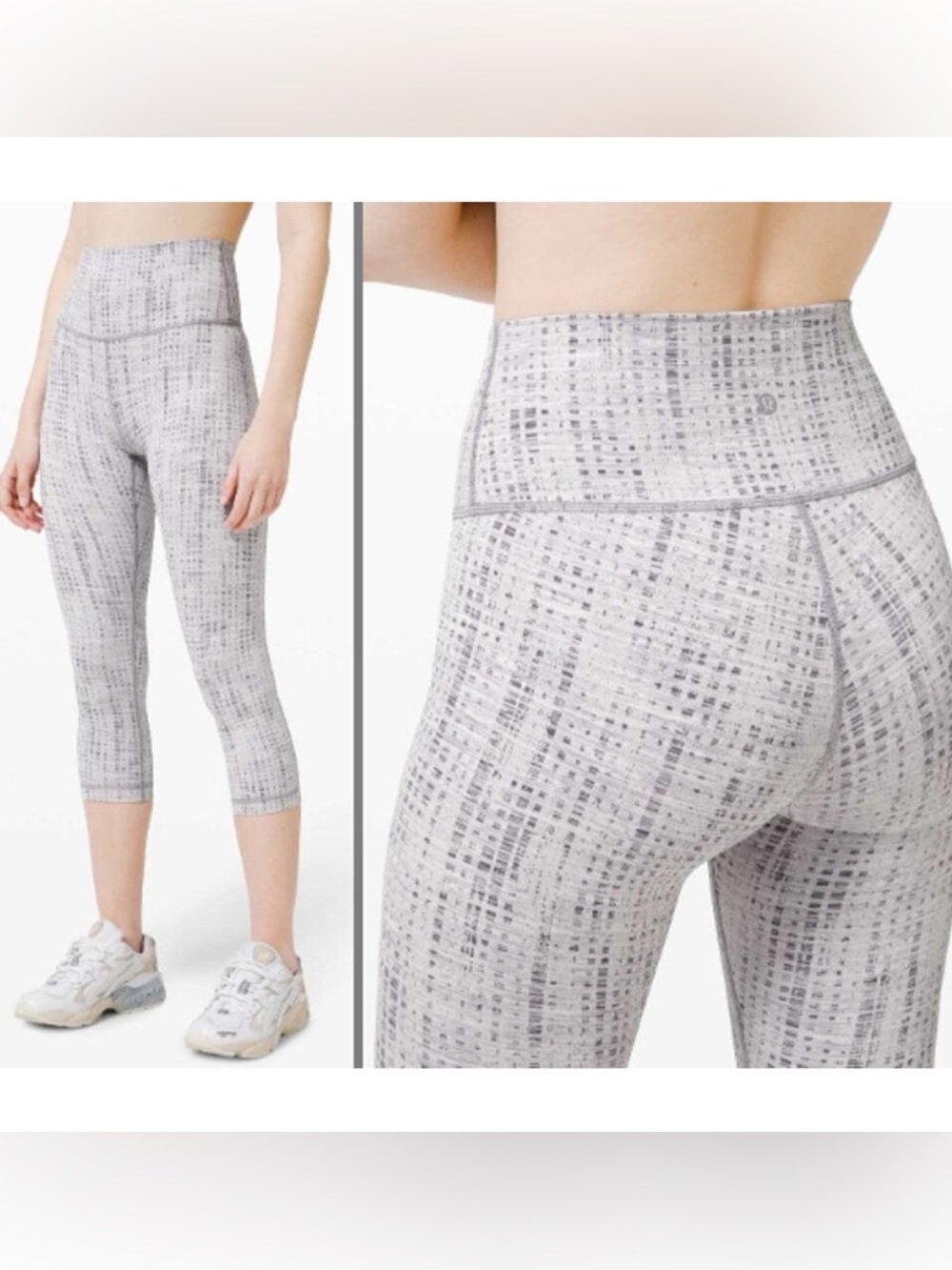 Lululemon Wunder Under High-Rise Tight Action Jacquard Moonphase Silver Lining